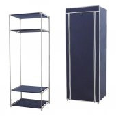 Prado Simple Portatif Çelik Profilli Bez Dolap - 4