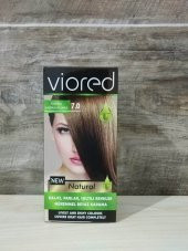 VİORED BİTKİSEL SAÇ BOYASI KUMRAL 7.0 - 1