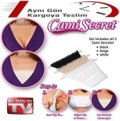 Kıyafet Göğüs Dekolte Kapatıcı Dantel İşlemeli 3lü Set Bluz Body - 2