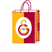 Galatasaray Büküm Saplı Çanta 12 adet 18 x 24 cm - 1