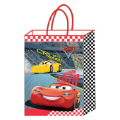 Cars Büküm Saplı Çanta 12 adet 18 x 24 cm - 1