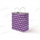 25 adet 25 cm x 31 cm KİKAJOY Büküm Saplı Kağıt Poşet - - 1