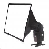 Universal 30x20cm Flaş Softbox Diffuser, Canon Nikon Sony Pentax - 2