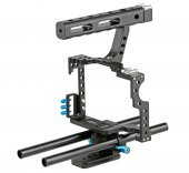 Sony A7, A7II, A7R, A7RII, A7S, A7SII İçin Ayex C5 Camera Cage - 3