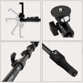 Yunteng Selfie Çubuğu Monopod Bluetooth Kumandalı Kablosuz Tripod - 6
