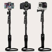 Yunteng Selfie Çubuğu Monopod Bluetooth Kumandalı Kablosuz Tripod - 9