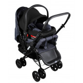 Norfolk Diamond Baby Paris Travel Sistem Çift Yönlü Bebek Arabası - Yağmurluk Hediye - 12