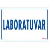 SÖNSAN UYARI LEVHALARI -LABORATUVAR- PVC 17,5-25CM - 1