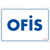 SÖNSAN UYARI LEVHALARI OFİS  PVC 17,5 -25 - 1