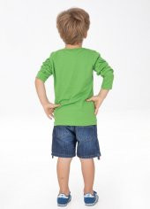 Bay Kovboy Uzun Kol T-Shirt - 2