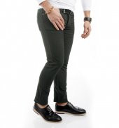 DeepSEA Likralı Slim Fit Nokta Desenli Erkek Kot Pantolon 1701938 - 2