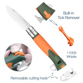 Opinel No 12 Kene Çıkarıcılı Katlanır Bıçak - 5