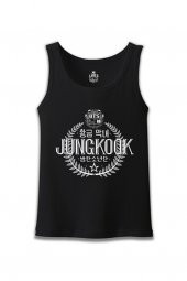 BTS - Jungkook Siyah Erkek Atlet - 1