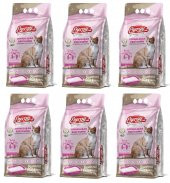 Energy Bentonit Kedi Kumu Bebek Pudrası Kokulu 5 Lt - 6 Paket - Toplam 30 Lt - 1