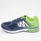 Jump 12690-D Lacivert Neon Yeşil Spor Ayakkabı - 3