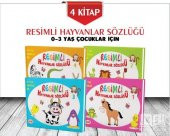 Resimli Hayvanlar Sözlüğü 4 Kitap Set Ema Yayınları - 1