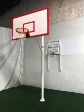 Adelinspor Basketbol Potası Yaylı Çember105*180 Fiber Panya - 6