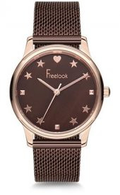 FREELOOK F.8.1037.06 HASIR KORDON ÇELİK BAYAN KOL SAATİ - 1