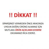 Oled Garaj Honda Civic Fc5 Çift Çıkış Egzozlu Difüzör Piano Black - 5
