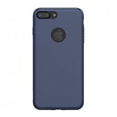Baseus Mystery Mıknatıslı Lacivert iPhone 7 Plus - iPhone 8 Plus Kılıf Arka Koruyucu Kapak - 2