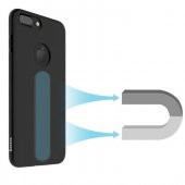 Baseus Mystery Mıknatıslı Lacivert iPhone 7 Plus - iPhone 8 Plus Kılıf Arka Koruyucu Kapak - 3
