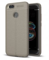Xiaomi Mi A1 Kılıf Kap Nish Silikon Kapak + Kırılmaz Cam Ekran Koruyucu - 2