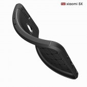 Xiaomi Mi A1 Kılıf Kap Nish Silikon Kapak + Kırılmaz Cam Ekran Koruyucu - 6