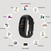 Veryfit ID107HR Plus Orjinal Akıllı Bileklik Saat - 4