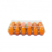 30 LU PLASTİK KAPAKLI YUMURTA VİYOLÜ 50 ADET thumbnail 1