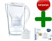 BRITA Marella XL Filtreli Su Arıtmalı Sürahi +2 Yedek Filtre - 1