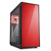 SHARKOON SHARKOON Belirgin Şekiller, Etkileyici Renkler Midi Tower Kasa AM5-WINDOW-RED - 1