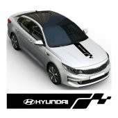 Hyundai Kaput Oto Sticker - 1