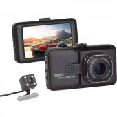 Kingboss Full Hd Geri Görüş Çift Kameralı Araç İçi Kamera - 1