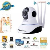 HD 360º Wifi İp Kamera Gece Görüş Güvenlik ve Bebek İzleme Kamera - 1