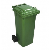 Safell Plastik Çöp Konteyneri 240 Lt A+ Kalite Isıya Dayanıklı - Yeşil - 1