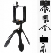Ligovi Gekko Çok Amaçlı Örümcek Tripod (Cep Telefonu Uyumlu) Yeşil - 9