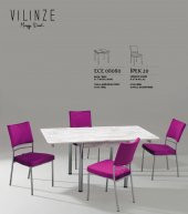 Vilinze Ece İpek Masa Sandalye Takımı - 1