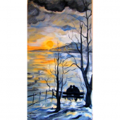 Piart Galeria Orijinal 70*130cm Yağlı Boya Tablo - 1