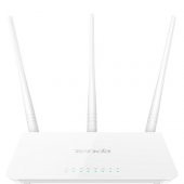 TENDA F3 4 PORT WiFi-N 300Mbps ROUTER 3 ANTEN - 1