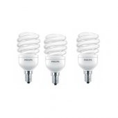 Tasarruflu Ampul PHİLİPS 12W E14,3LÜ Paket Beyaz Işık - 1