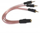 1x3.5mm Stereo Dişi 3x3.5mm Stereo Erkek Swat FKF393 - 1