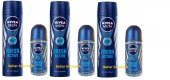 Nivea Fresh Actıve Sprey Erkek Deodorant + Roll-On 3 er Adet - 1