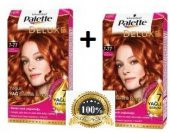Palette Deluxe 7.77 Yoğun Parlak Pakır Bakır Saç Boyası 2 Adet - 1