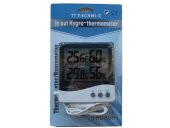 Tt Technic Th060H Termometre İç Dış Sıcaklık Nem Hava Durumu Ölçer - 1