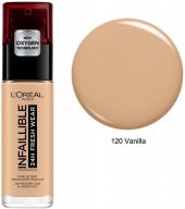 Loreal Parıs Infaıllıble 24h Fondöten 120 Vanılla - 1