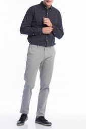 DOCKERS ERKEK KETEN PANTOLON TAPERED FİT 72681-0002-0003 - 1