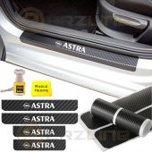 Opel Astra Karbon Kapı Eşiği Sticker (4 Adet) - 1