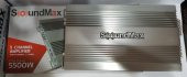 SOUNDMAX SX-PW5500.5 5500W 5 KANAL PROFESYONEL OTO AMFİ - 6