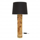 LamBambo Bambu Klasik Abajur Siyah - 1