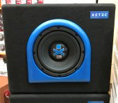 XETEC 20 CM 1200 WATT ÇİFT BOBİN + ÖZEL SLİM KABİN SUBWOOFER BASS - 1